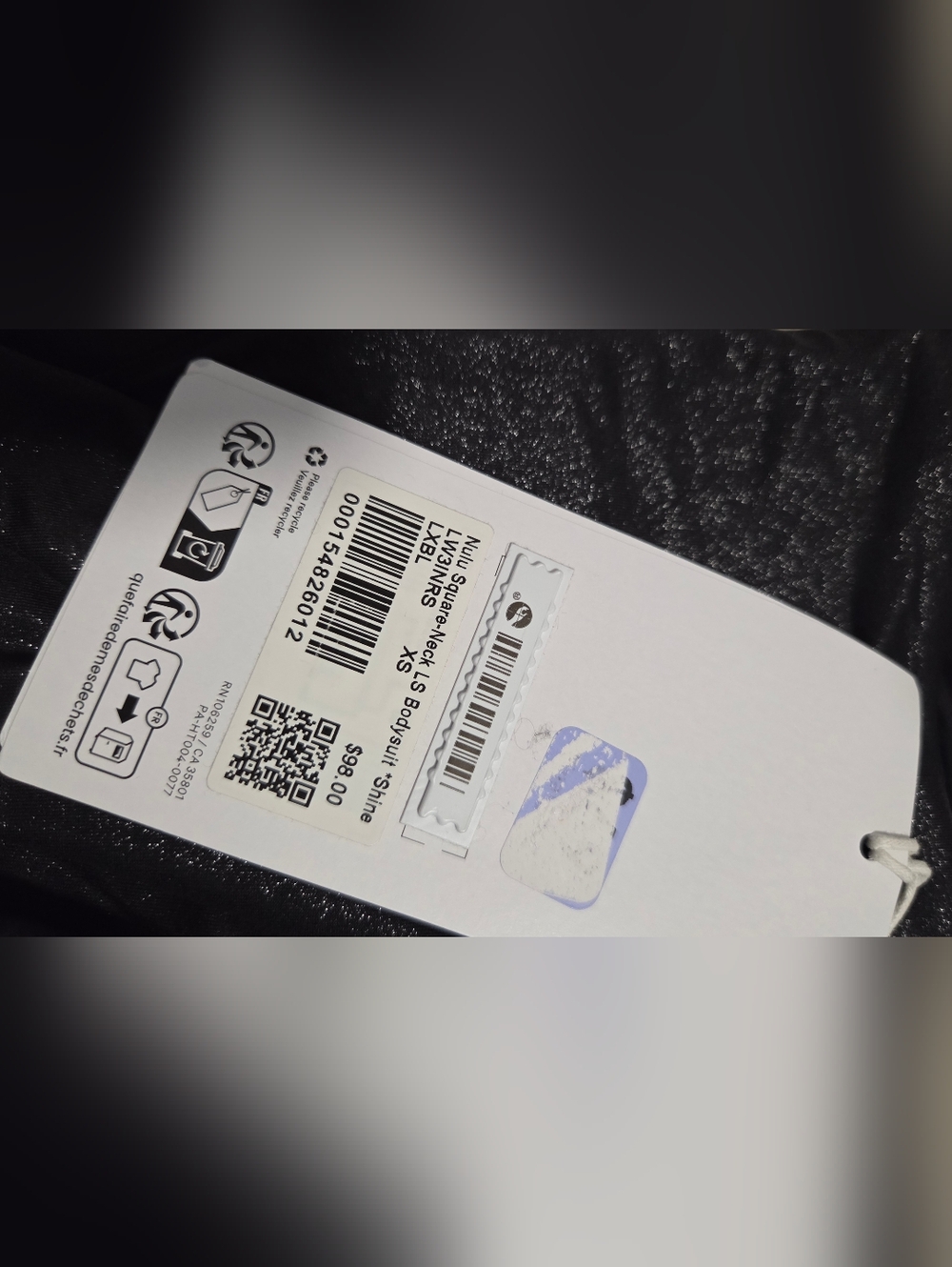 Lululemon bodvsuit Wundermost Nulu square neck long sleeve XS BRAND NEW W TAGS - Picture 6 of 12